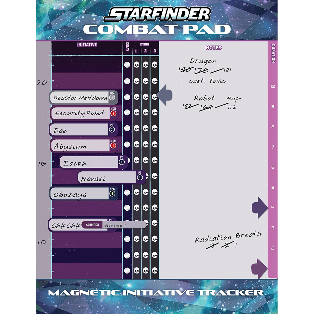 Starfinder 2E RPG: Combat Pad