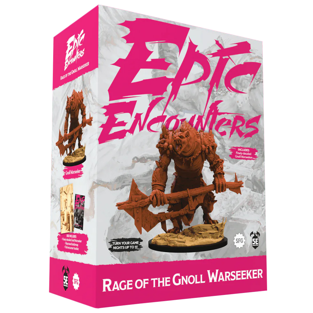 Epic Encounters: Rage of the Gnoll Warseeker (D&D 5E Compatible)