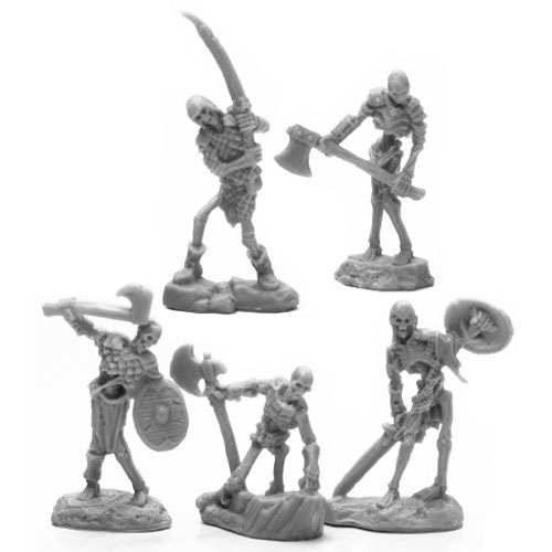 Bones Black: Bog Skeletons (5)