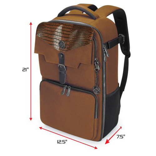 ENHANCE Card Storage Backpack: Brown (Collector's Edition) (Last Chance)