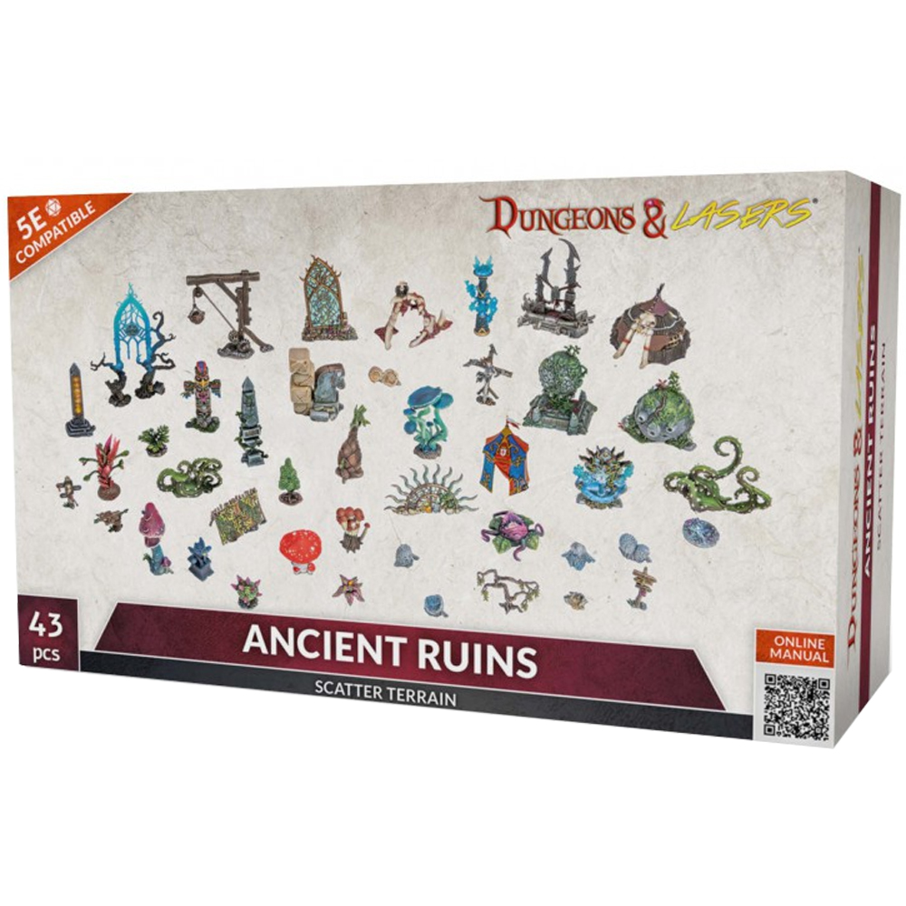 Dungeons & Lasers: Ancient Ruins Scattered Terrain