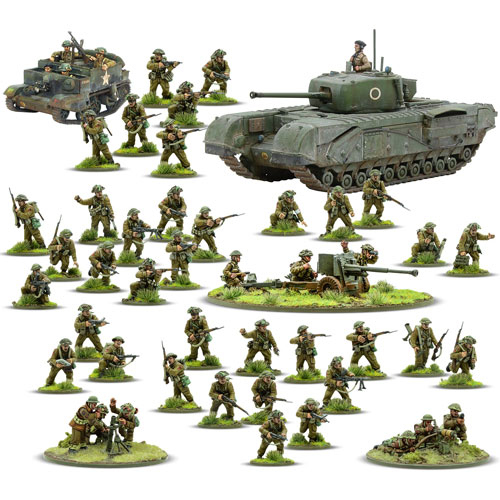 Bolt Action: British & Canadian Army (1943-45) Starter Army