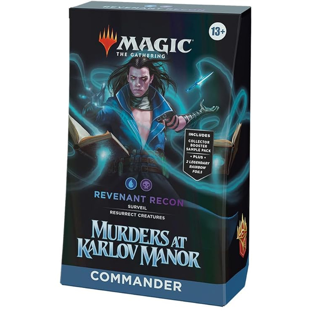 mtg murders at karlov manor commander deck display decks