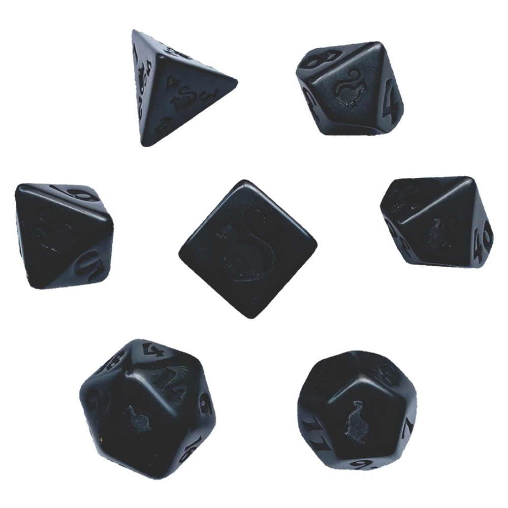 Kitty Clacks Dice: Void (7) (Last Chance)