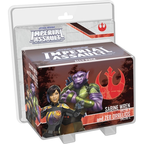 Star Wars: Imperial Assault - Sabine Wren & Zeb Orrelios Ally Pack