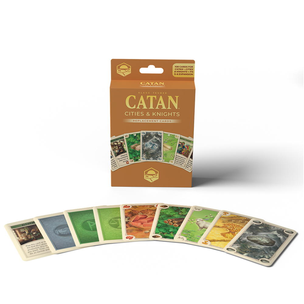 CATAN 6th Edition: Replacement Cards - Cities & Knights Expansion