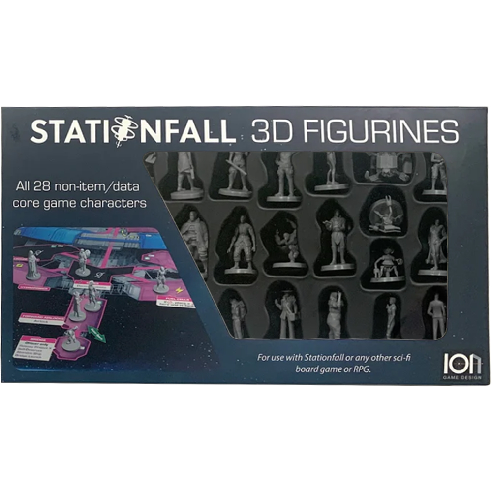 Stationfall: Character Miniatures
