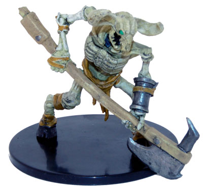 Waterdeep Dungeon of the Mad Mage #32a Minotaur Skeleton (Great Axe) (U)