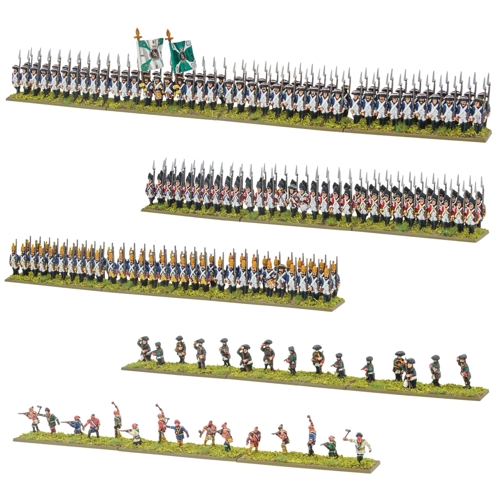Black Powder Epic Battles: Revolution! Hessians & Allies Brigade
