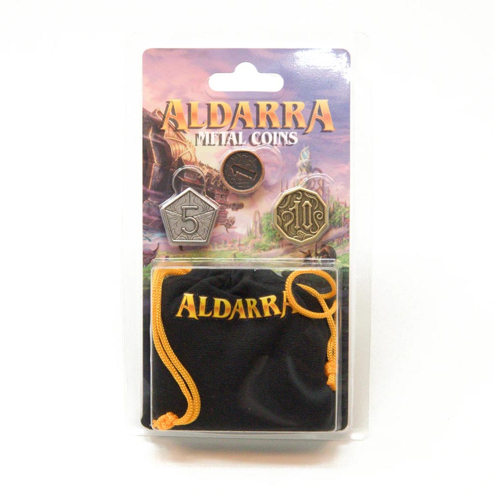 Aldarra: Premium Metal Coins (Black Bag)
