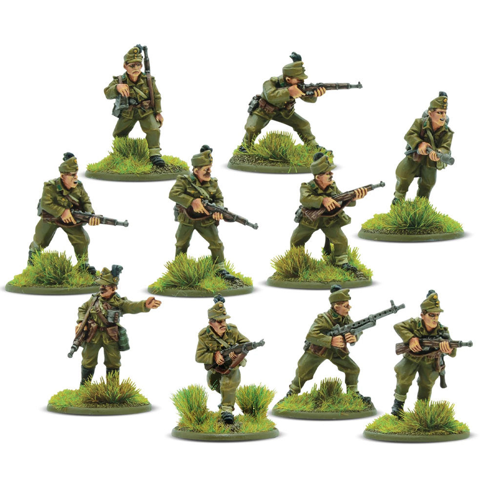 Bolt Action: Hungarian Army - Border Guards Infantry Section