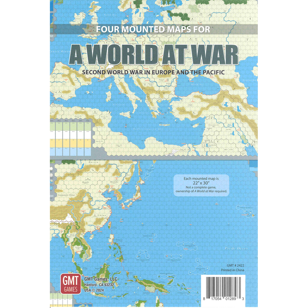 A World at War: Mounted Map Set