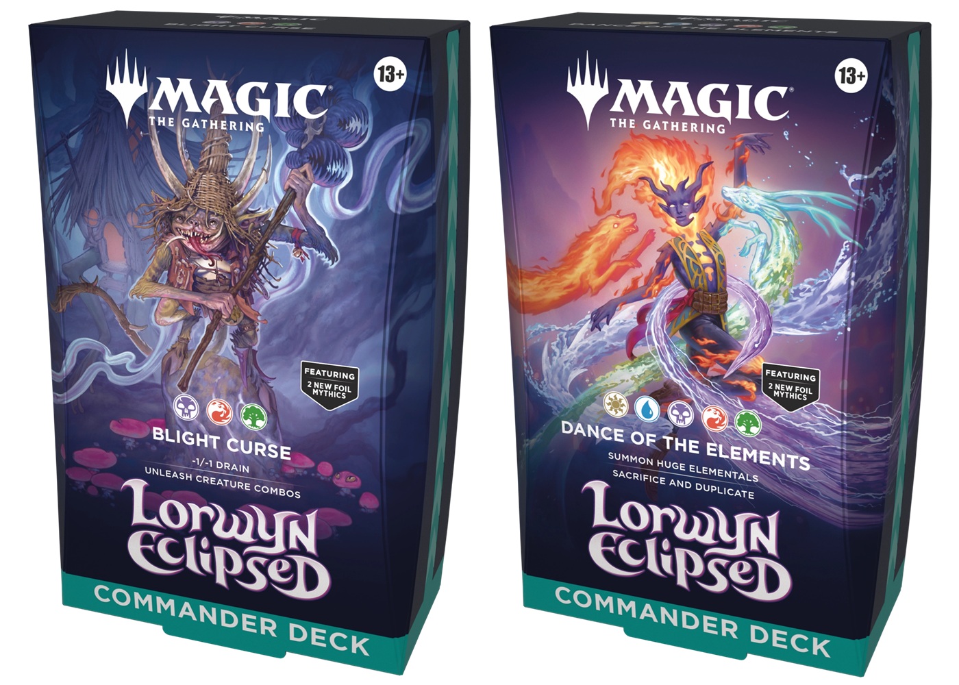MTG: Lorwyn Eclipsed - Commander Deck - Set of 2 (New Arrival)