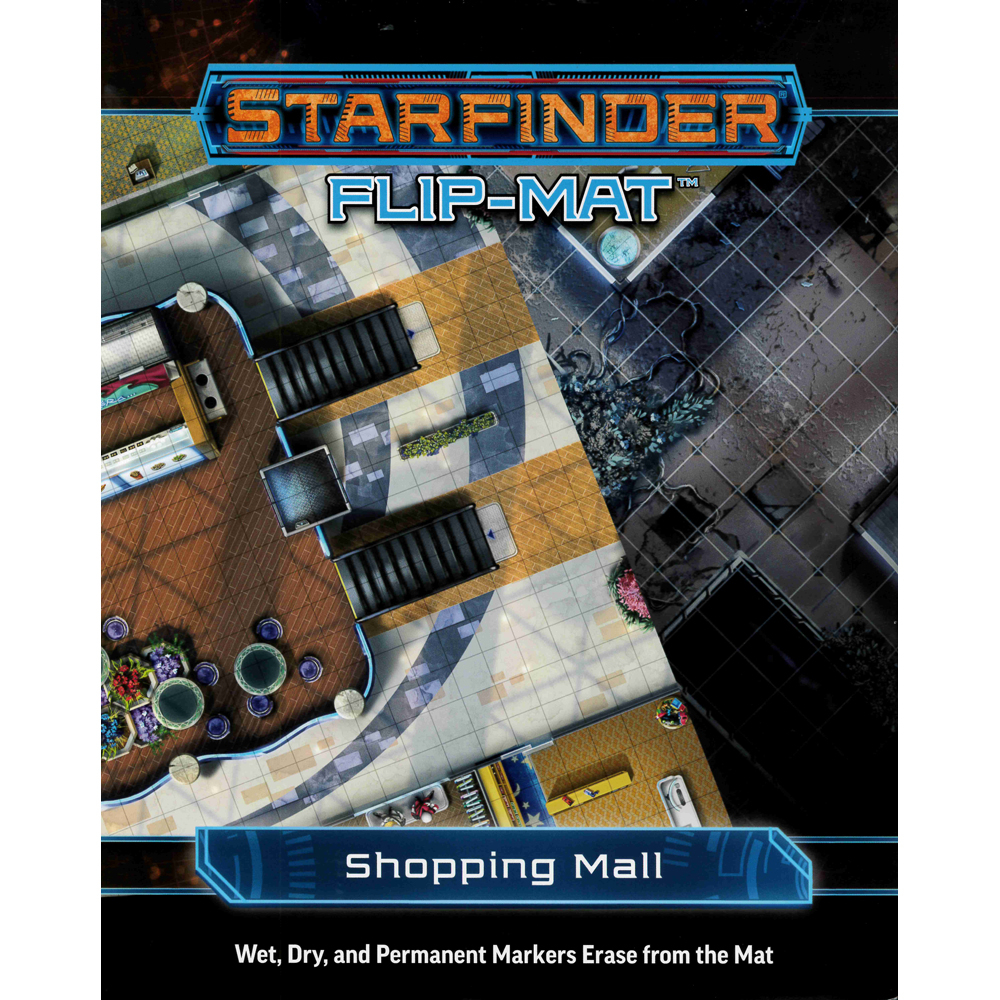 Starfinder RPG: Flip-Mat - Shopping Mall