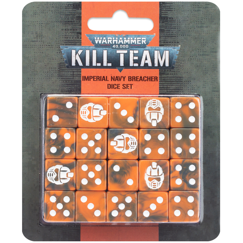 Warhammer 40K: Kill Team - Imperial Navy Breacher Dice (20) (Last Chance)