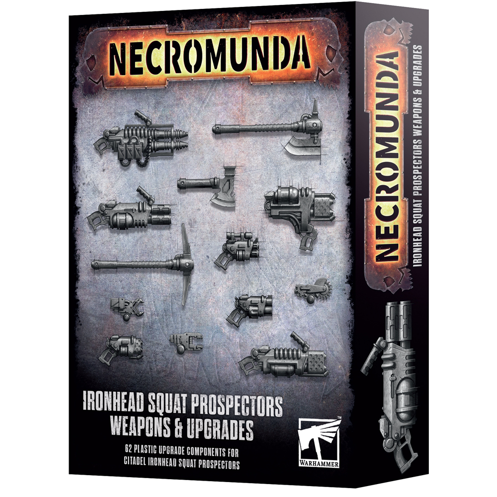 Necromunda: Ironhead Squat Prospectors - Weapons & Upgrades