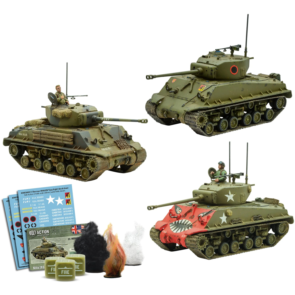 Bolt Action: M4A3E8 Sherman Easy Eight Platoon