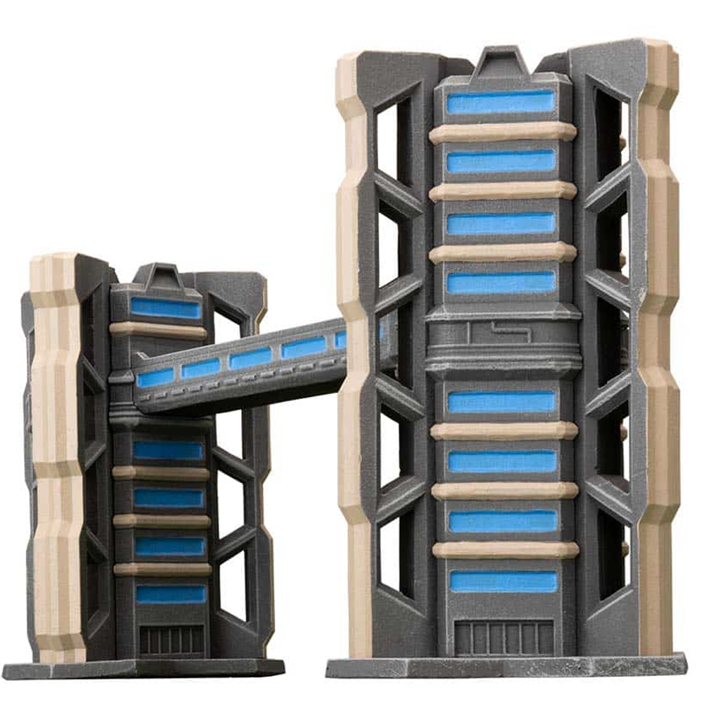 HexTech: Trinity City - Binary Towers