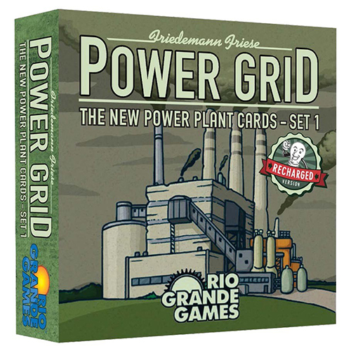 Power Grid Recharged: The New Power Plants - Set 1