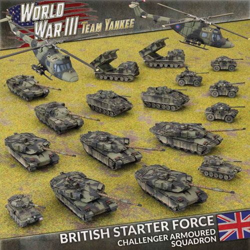WWIII Team Yankee: British Starter Force - Challenger Armoured Squadron
