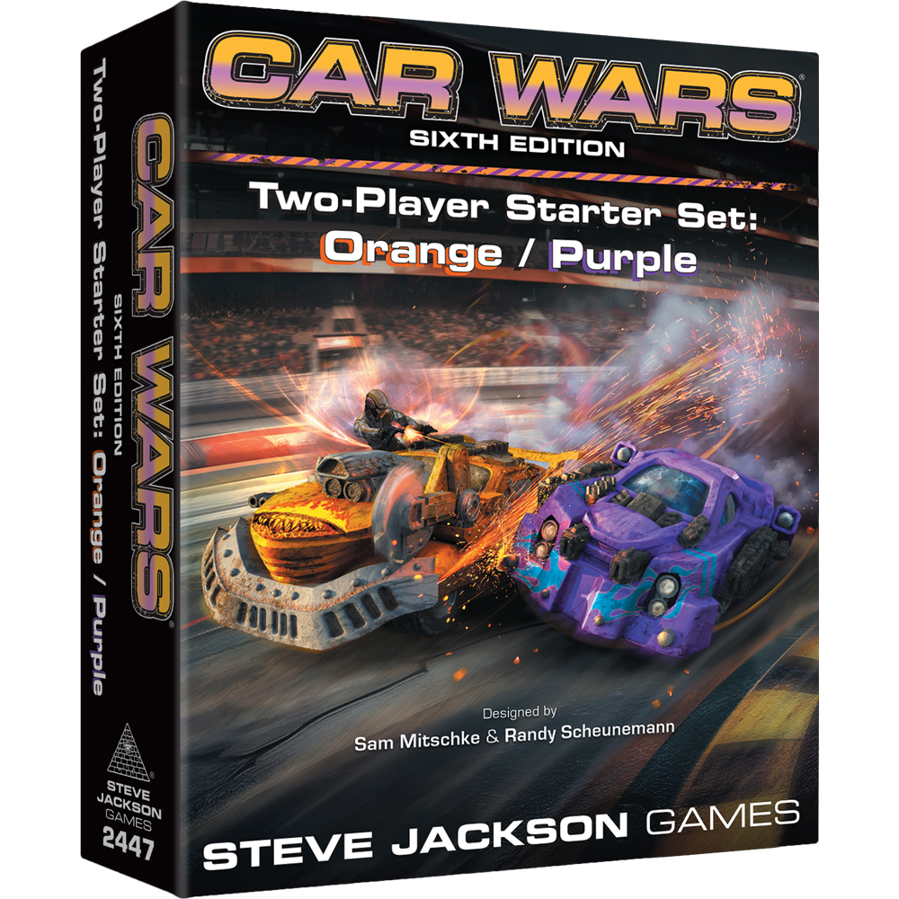 Car Wars 6E: Two-Player Starter Set - Orange/Purple