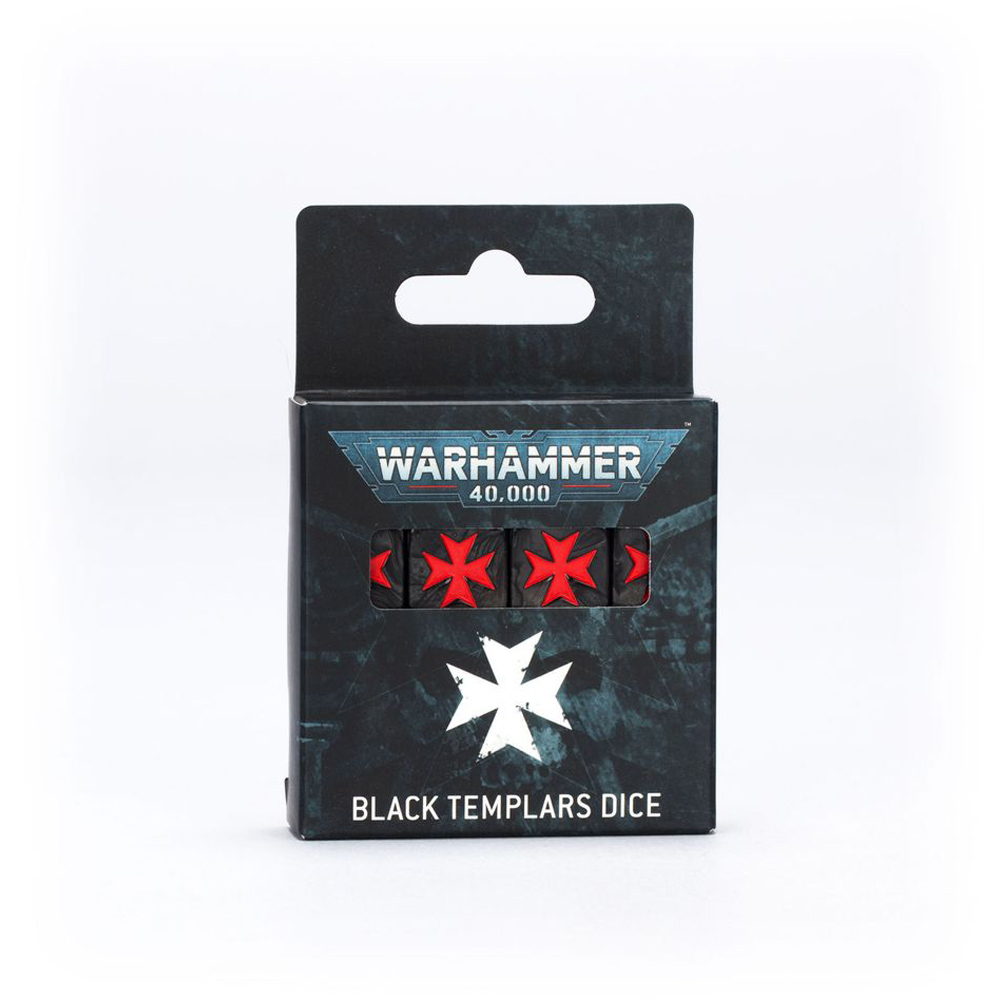 Warhammer 40k: Dice Set - Black Templars (16)