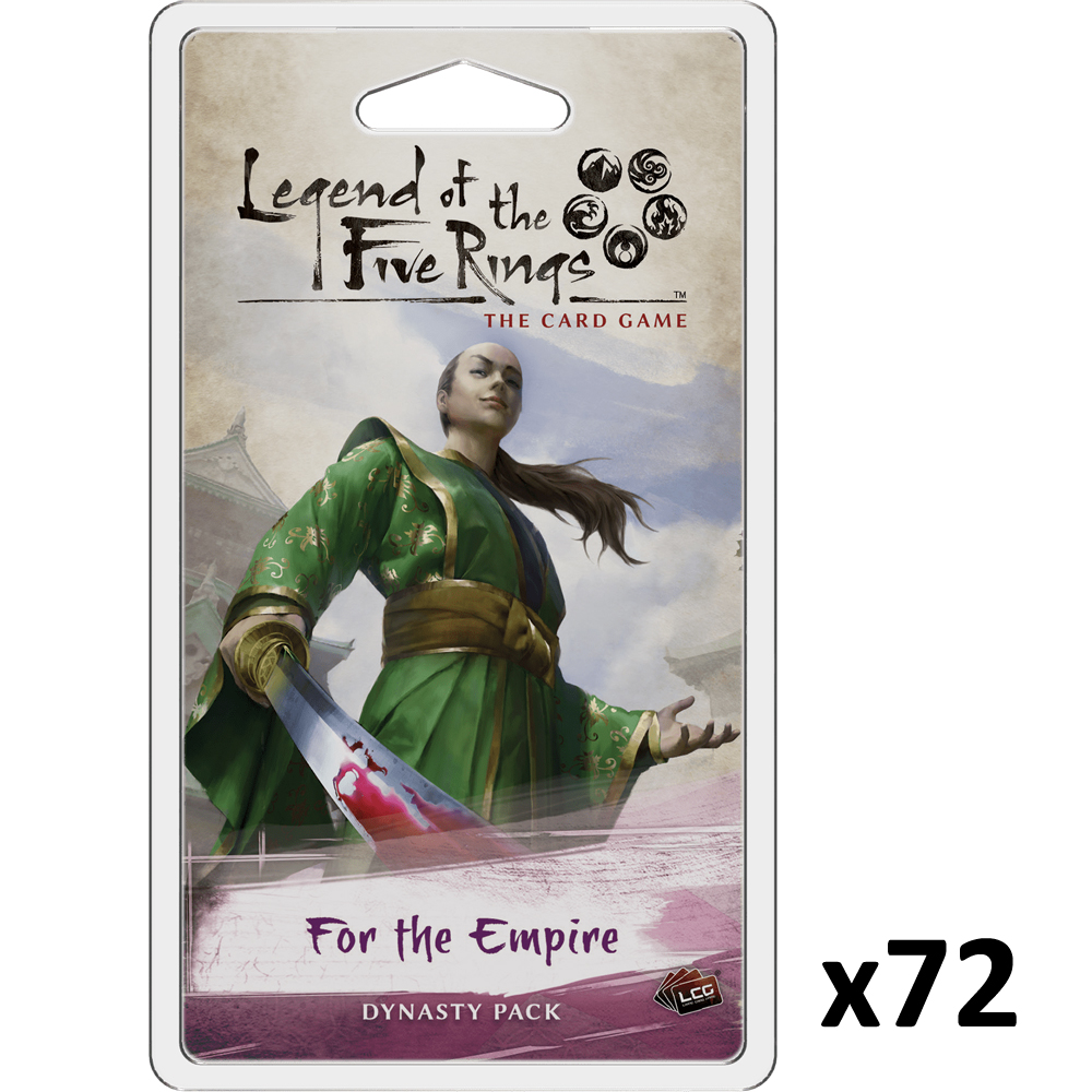 Legend of the Five Rings LCG: For the Empire Dynasty Pack CASE (72)