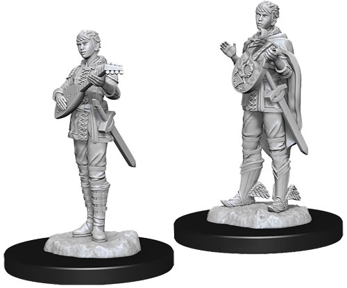 D&D Nolzur's Marvelous Unpainted Minis: W7 Female Half-Elf Bard