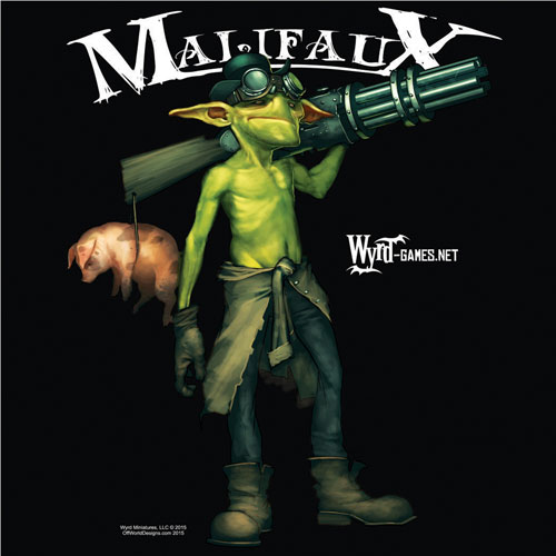 OffWorld Designs T-Shirt: Malifaux - Rami (Medium) (Last Chance)