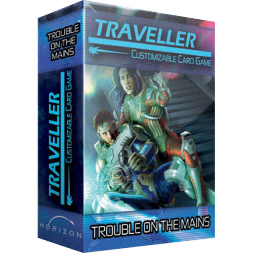 Traveller Customizable Card Game: Trouble on the Mains Expansion