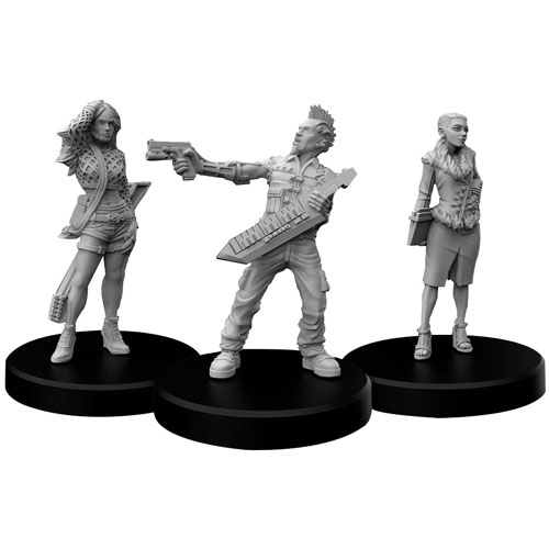 Cyberpunk RED RPG: Miniatures - Rockerboys A