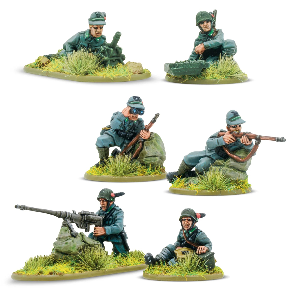 Bolt Action: Italian Alpini Weapons Teams