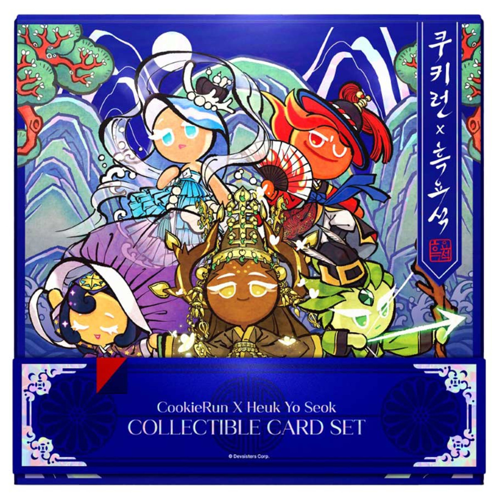 CookieRun TCG: CookieRun x Heuk Yo Seok 'Obsidian' Collectible Card Set