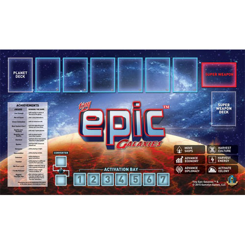 Tiny Epic Galaxies: Game Mat