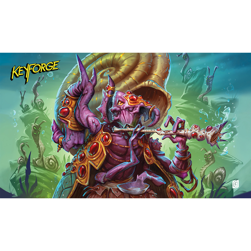 KeyForge Playmat: Winds of Exchange - Molluscaller (Last Chance)