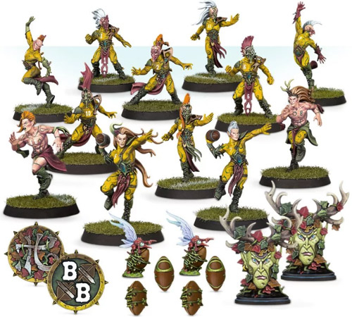 Blood Bowl: Wood Elf Team - The Athelorn Avengers
