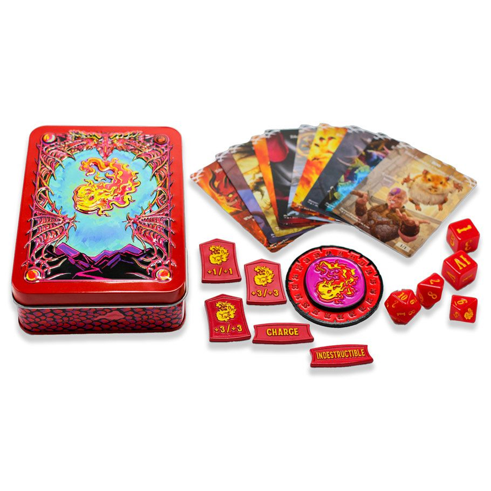 MtG Red Mana Token Set