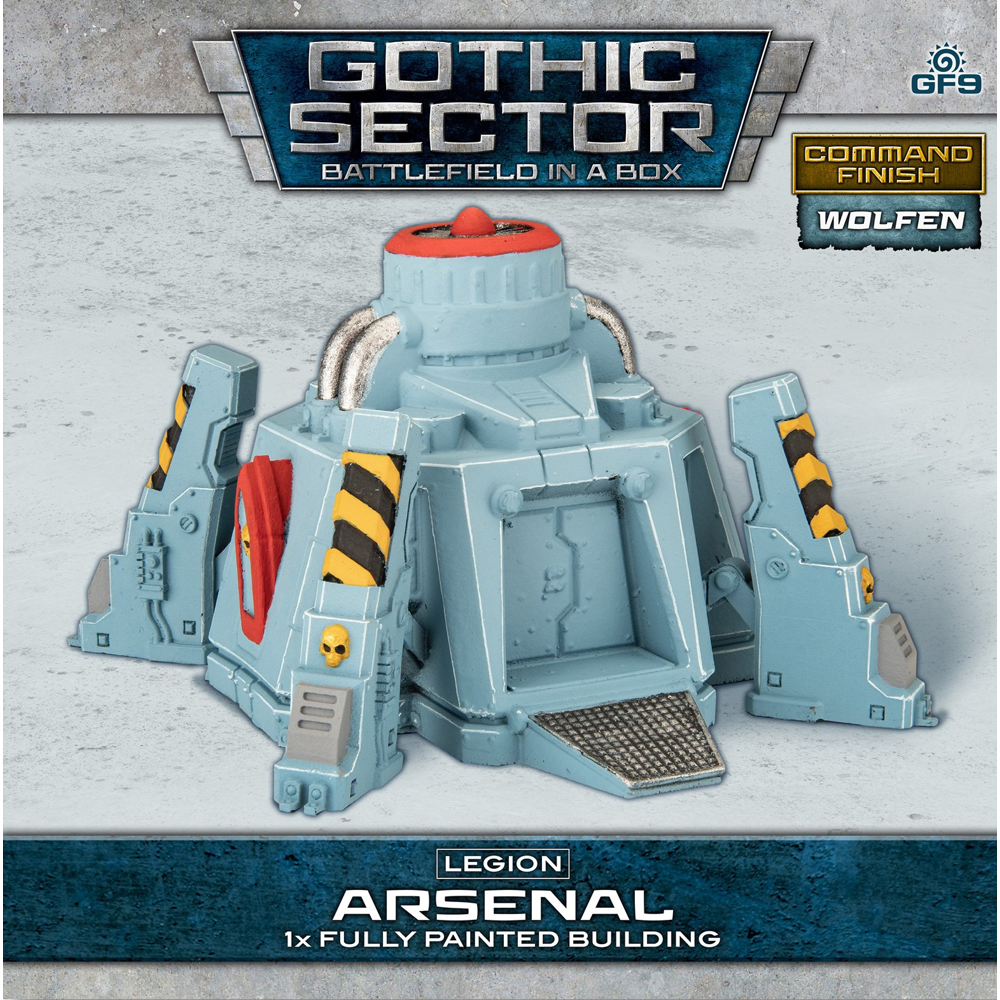 Battlefield in a Box: Gothic Sector - Legion Arsenal (Command Finish Wolfen)