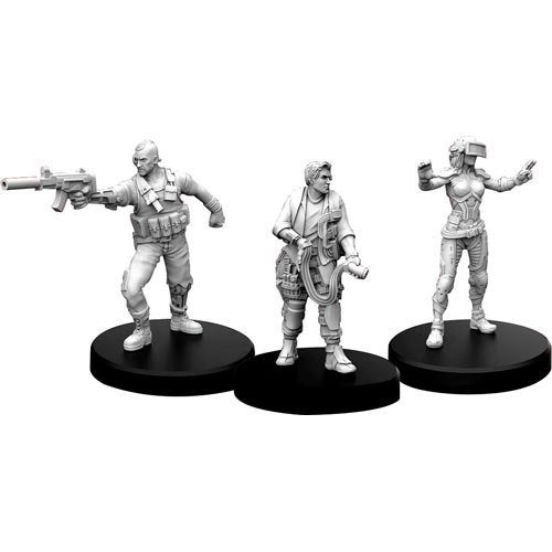 Cyberpunk RED RPG: Miniatures - Edgerunners A