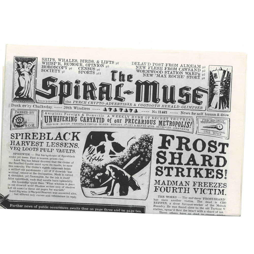 Spire RPG: Spiral Muse Newspaper (Last Chance)