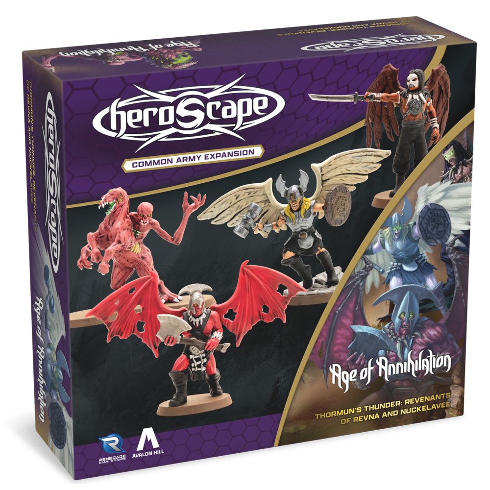 Heroscape: Age of Annihilation - Revenants of Revna & Nuckelavee Army Expansion (Unpainted) (Preorder)