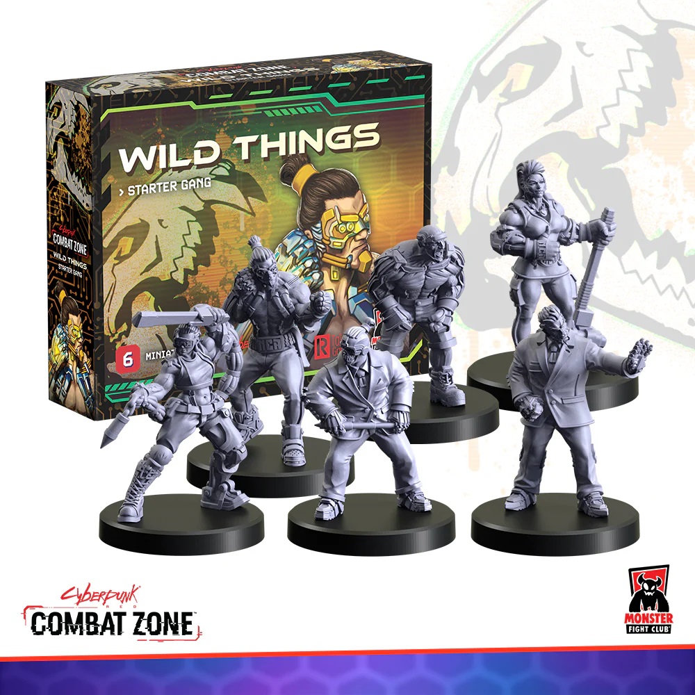 Cyberpunk Red Combat Zone: Wild Things - Starter Gang