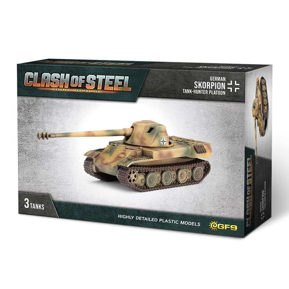 Clash of Steel: German - Skorpion Tank-Hunter Platoon