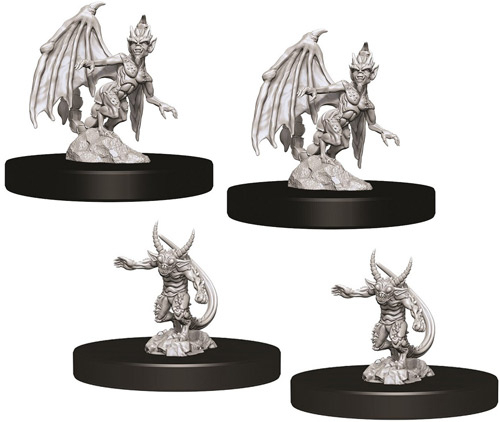 D&D Nolzur's Marvelous Unpainted Minis: W9 Imps & Quasits