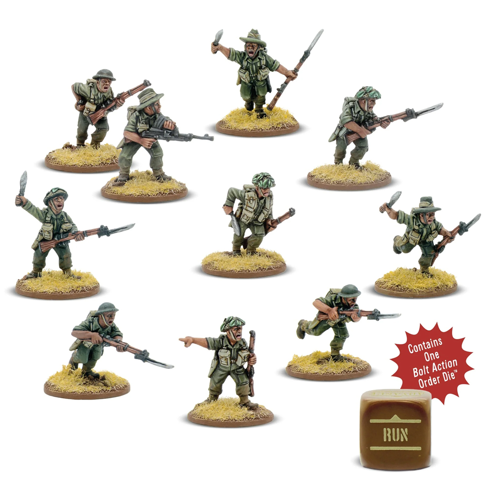 Bolt Action: Gurkha Section (Far East)