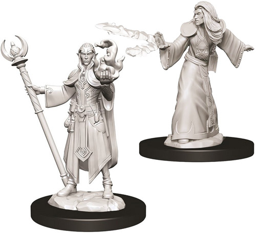 D&D Nolzur's Marvelous Unpainted Minis: W9 Male Elf Wizard