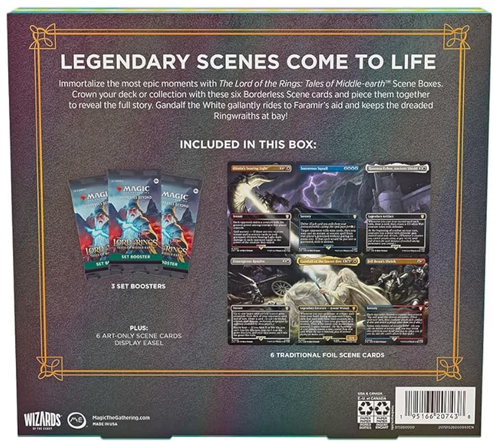 mtg tales of middle earth scene box gandalf in the pelennor fields0190f