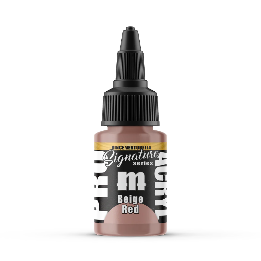 Monument Hobbies: Signature S05 Vince Venturella Beige Red