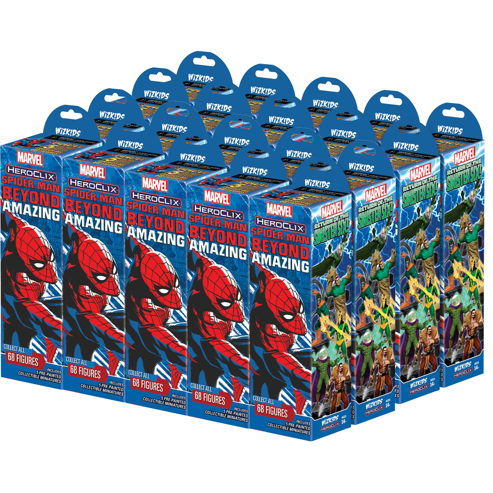 Marvel HeroClix: Spider-Man Beyond Amazing - Booster Case