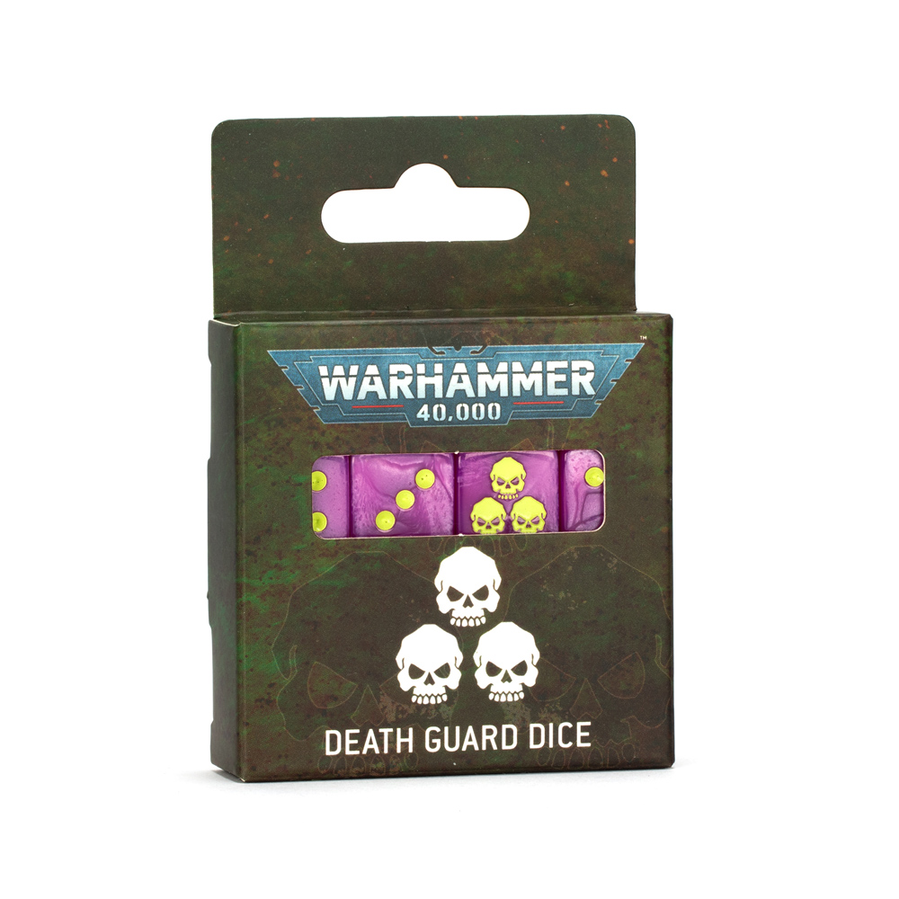 Warhammer 40K: Death Guard - Dice Set (16)